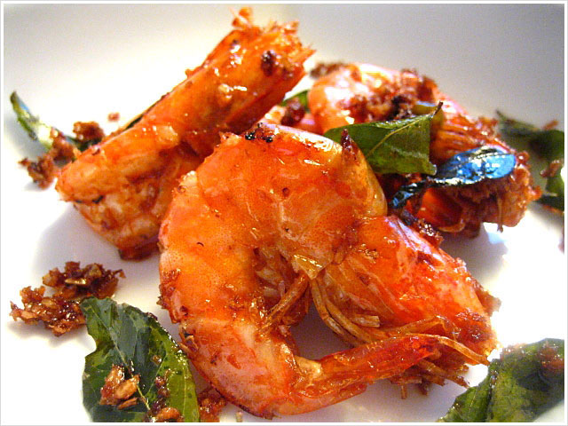 Prawns With Hot Bean Sauce